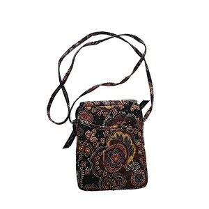 Vera Bradley Mini Hipster Crossbody Bag Kensington Paisley Quilted Boho Travel